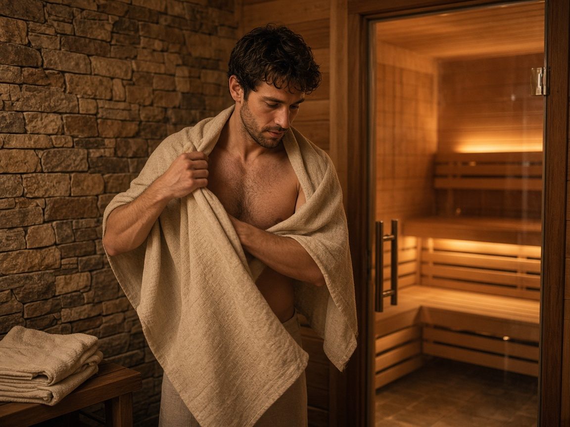 Towel, Then the Door