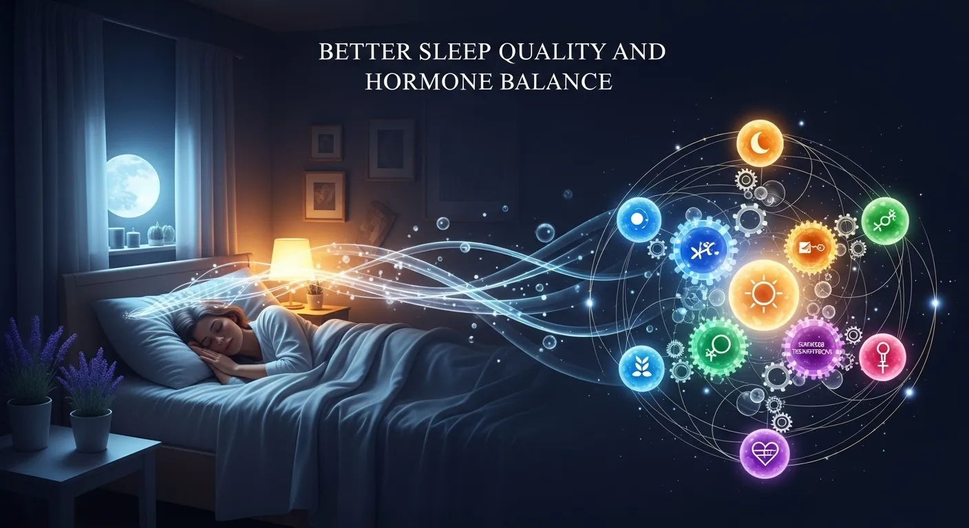 Better Sleep Quality and Hormone Balance