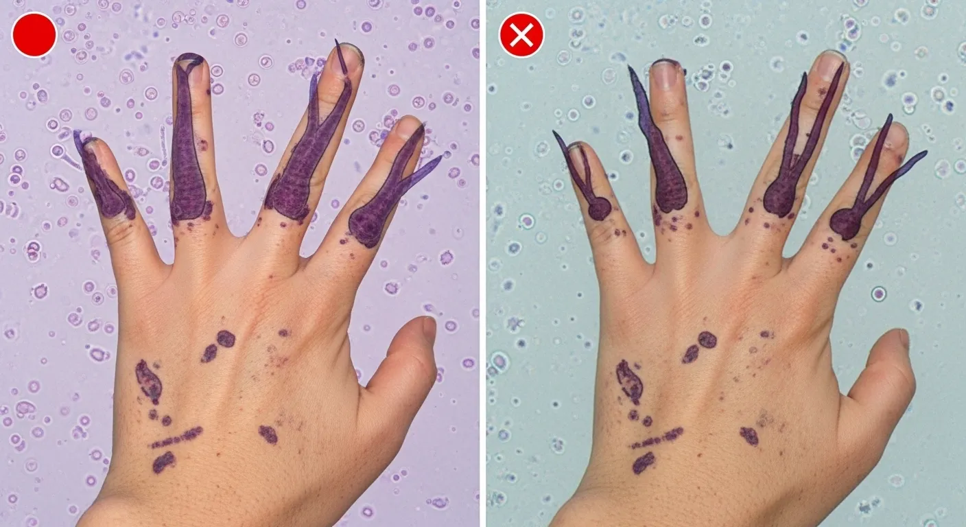 Microscopic Skin Changes