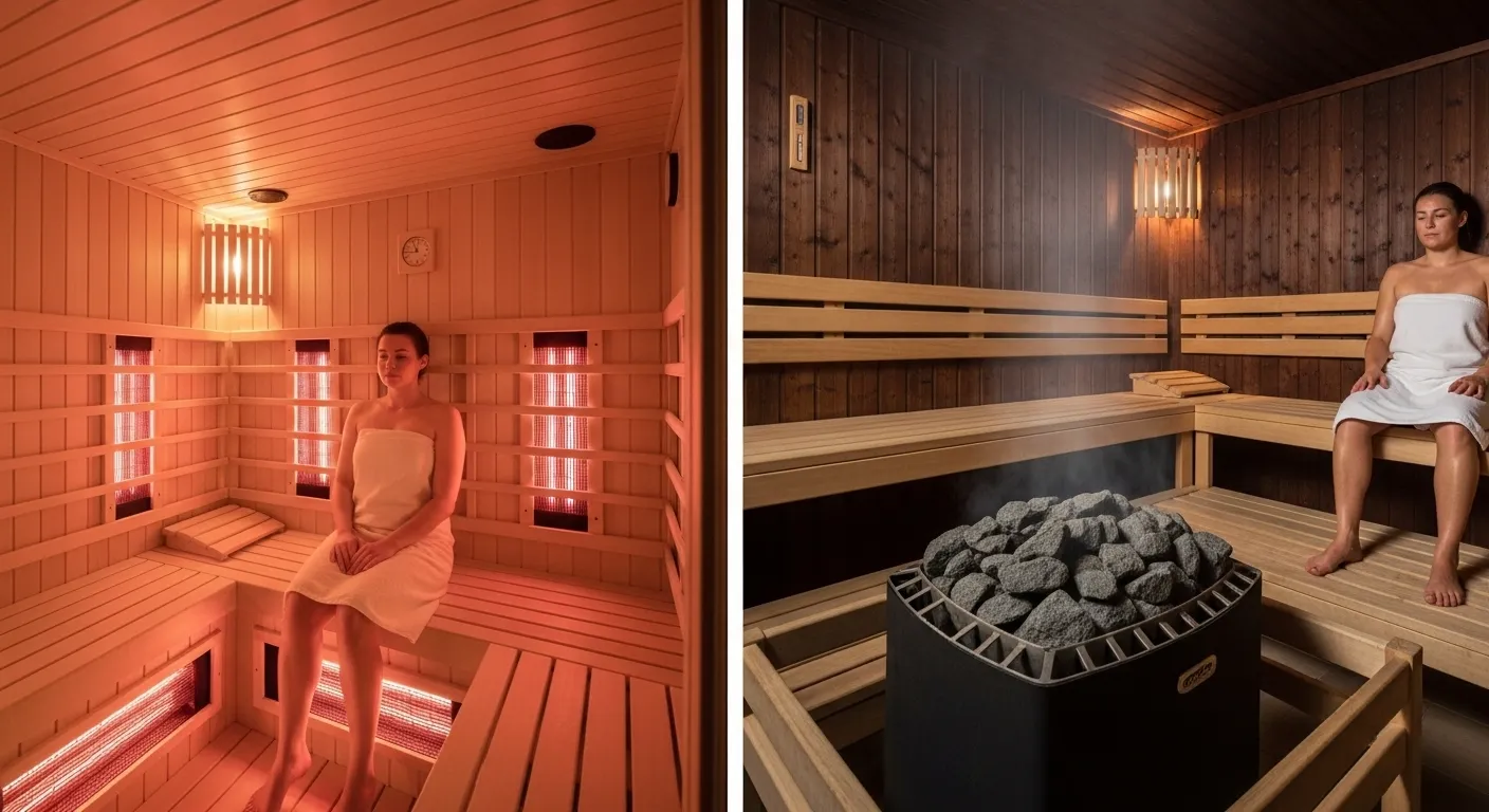 Infrared vs. Traditional Saunas