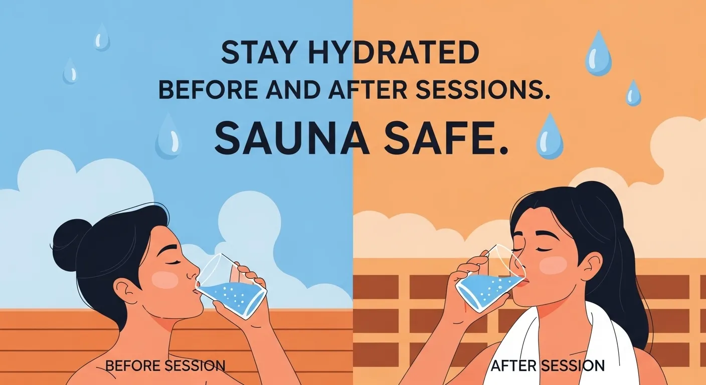 Stay Hydrated Before and After Sessions