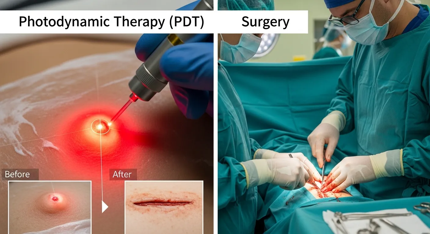 Comparison with Surgery