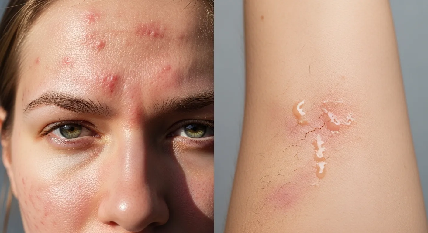 Skin type and severity of condition
