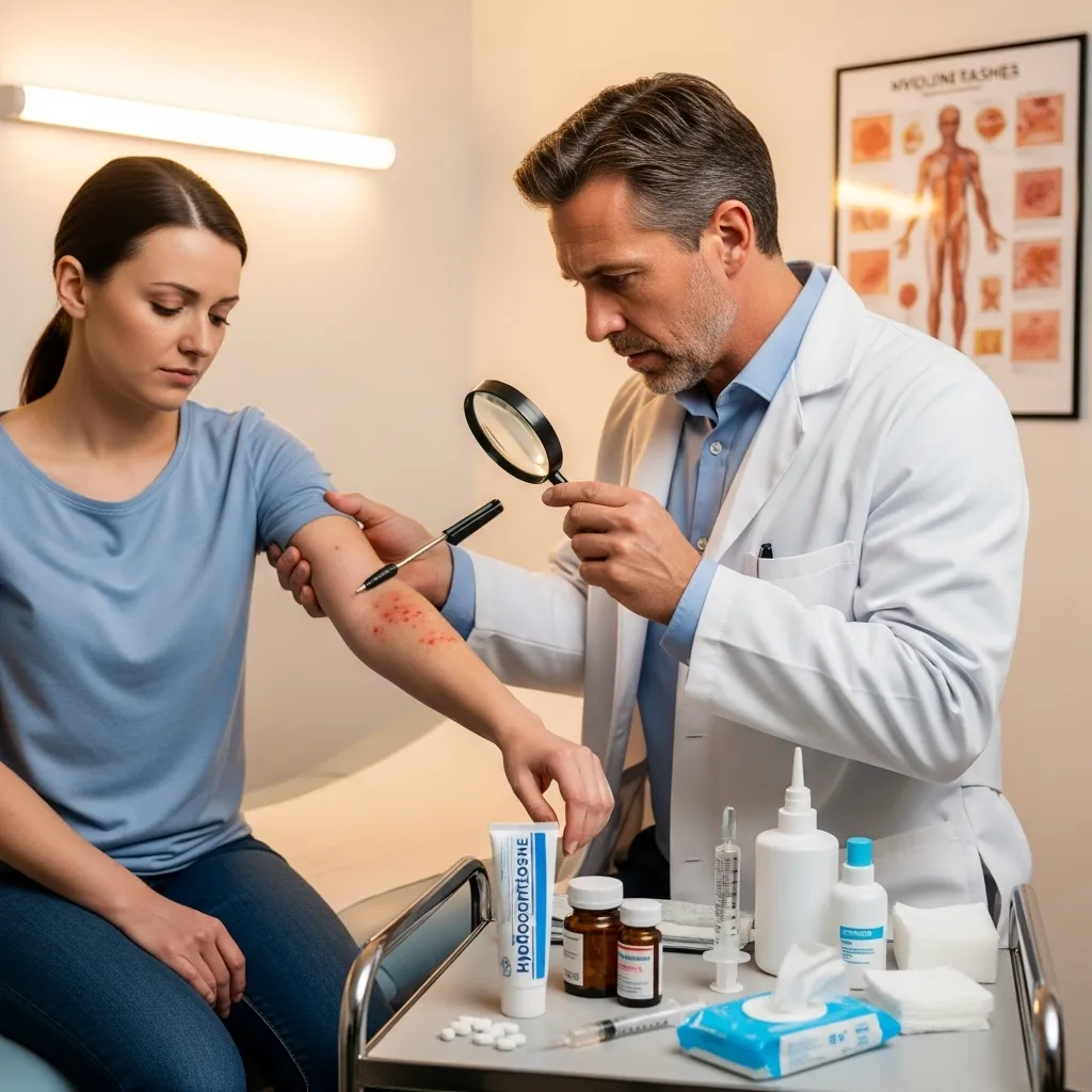 Signs of overdose or skin irritation