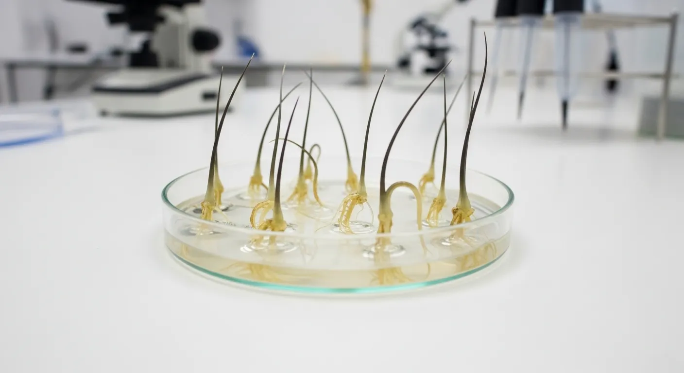 Ex vivo hair follicle elongation results