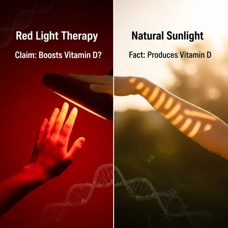 Red Light vs Sunlight