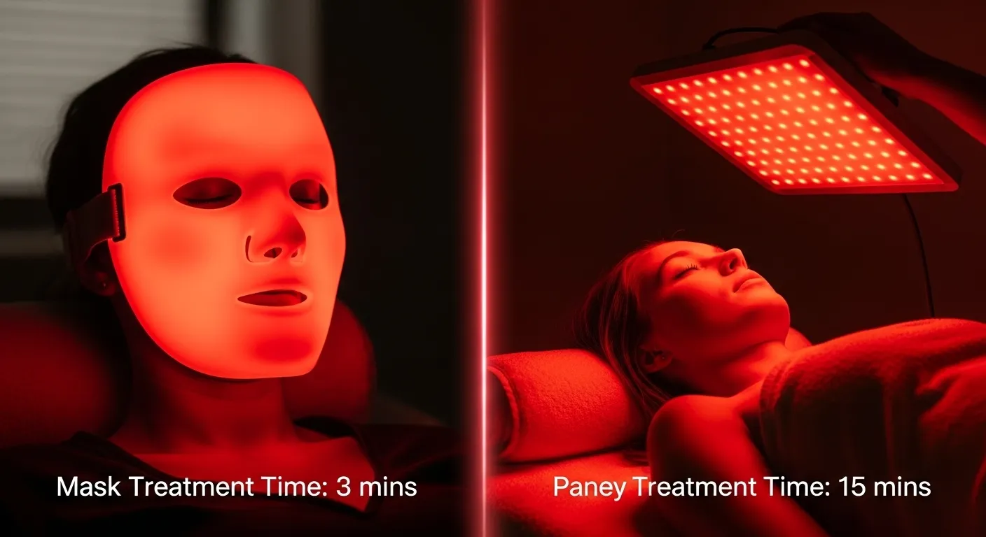 Treatment Time: 3 mins vs 15 mins