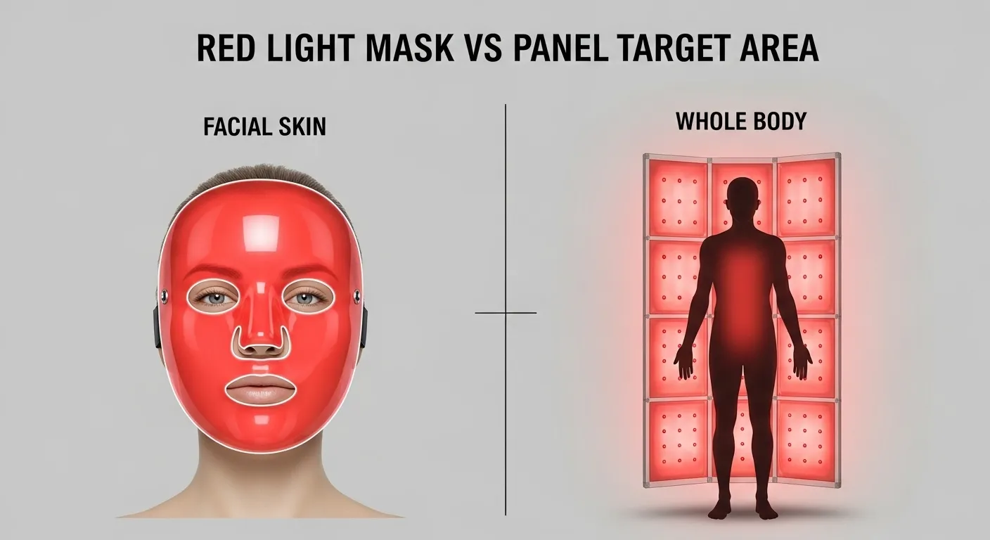 Target Area: Facial Skin vs Whole Body