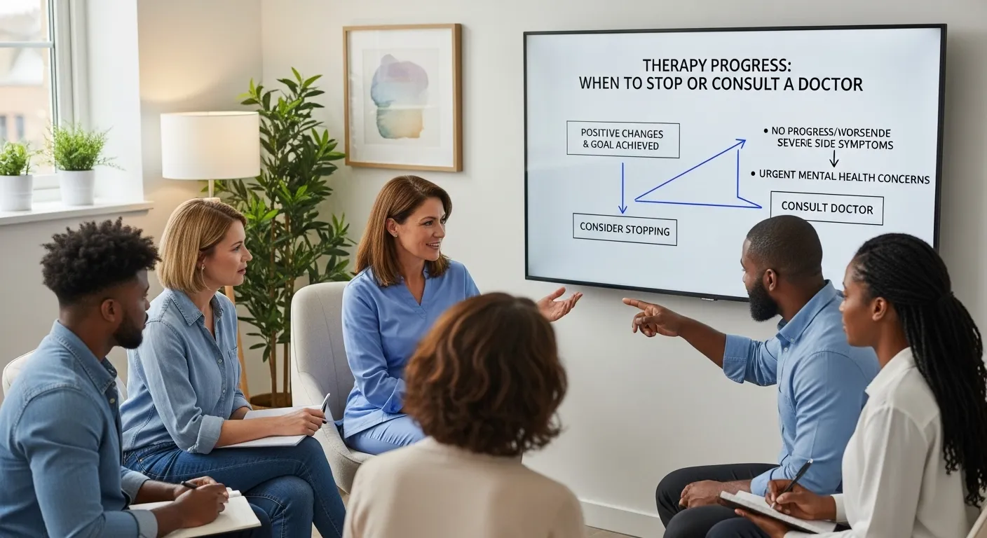 When to stop or consult a doctor