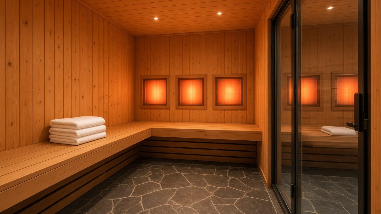 Infrared Sauna: Private Suites