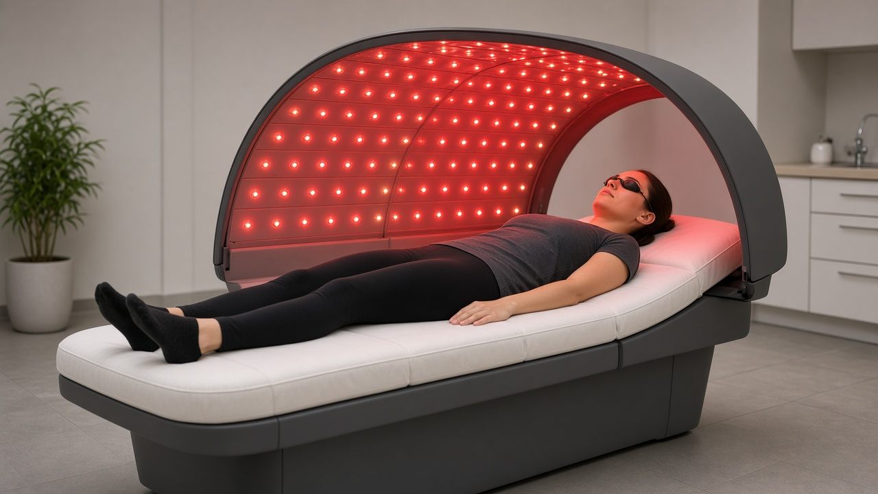 Infrared / Red Light Bed: Full-Body LED
